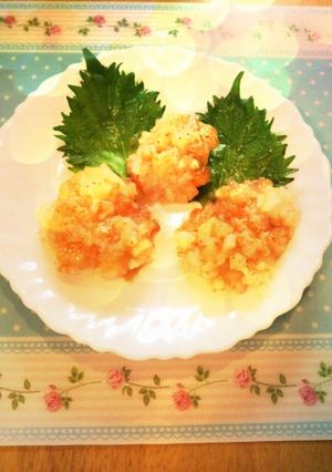 ヘルシー*えびつくね-レシピのメイン写真
