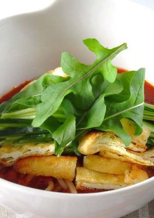 冷やしトマトうどん-レシピのメイン写真
