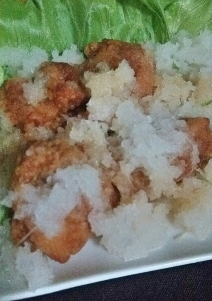 鶏の唐揚げ(みぞれポン酢)-レシピのメイン写真