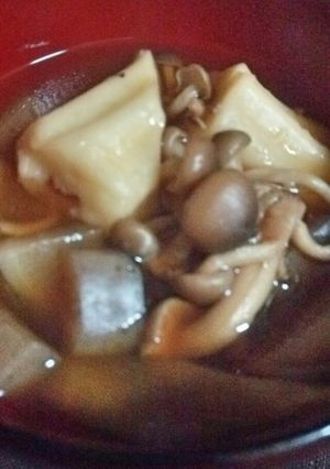 ちくわぶdeすいとん-レシピのメイン写真