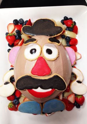 ポテトヘッド 立体ケーキ☆トイストーリー-レシピのメイン写真
