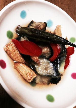 夏野菜の揚げ浸し-レシピのメイン写真