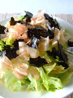 レタスと海苔のサラダ-レシピのメイン写真