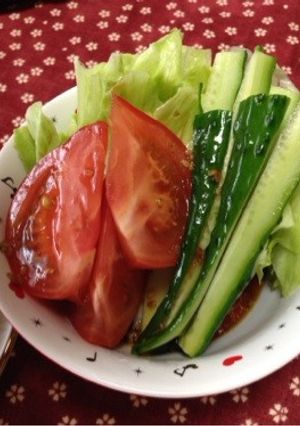 韓国風♪超簡単サラダドレッシング-レシピのメイン写真