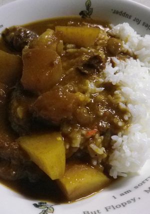 牛すじカレー-レシピのメイン写真
