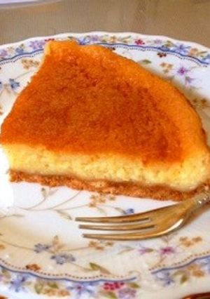 簡単マスカルポーネベイクドチーズケーキ-レシピのメイン写真