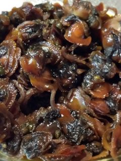 赤貝の時雨煮(ちりめん山椒入り)-レシピのメイン写真