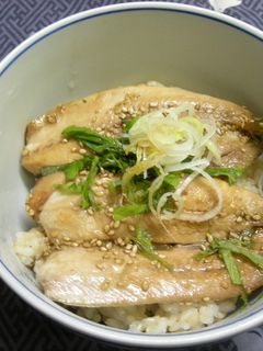 かば焼き風いわしのどんぶり-レシピのメイン写真