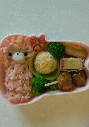 幼稚園お弁当*アルパカ*キャラ弁-レシピのメイン写真