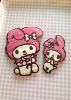 デコチョコプレート❤️マイメロ-レシピのメイン写真