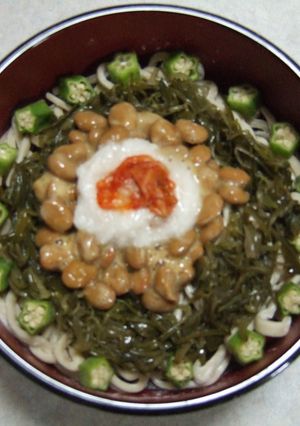 アレンジ納豆そば-レシピのメイン写真