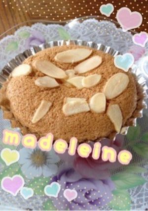 ふわふわ☆簡単マドレーヌ-レシピのメイン写真