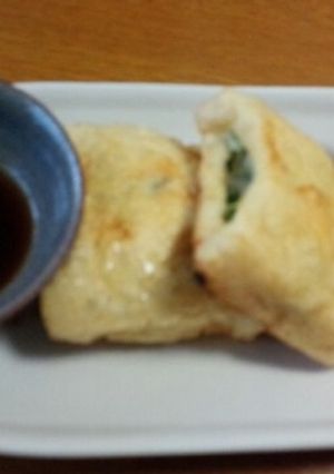 油揚げの肉詰め-レシピのメイン写真