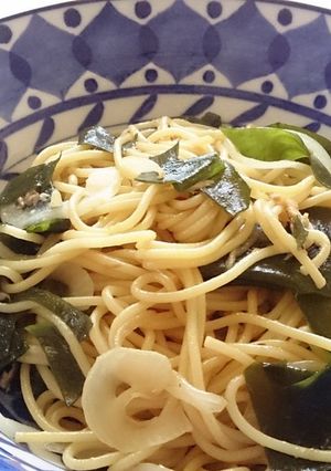 ツナとワカメの和風パスタ★-レシピのメイン写真