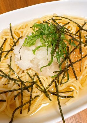 スピード料理！簡単和風スープパスタ-レシピのメイン写真