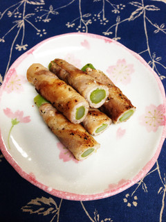おつまみやお弁当にも!アスパラの肉巻き♪-レシピのメイン写真