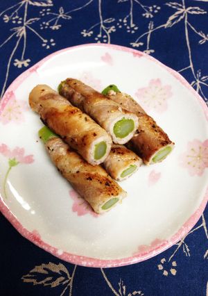 おつまみやお弁当にも！アスパラの肉巻き♪-レシピのメイン写真