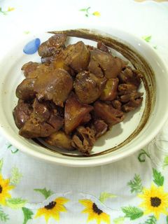 鶏肝の甘辛煮◆レバーを食べよ♪-レシピのメイン写真