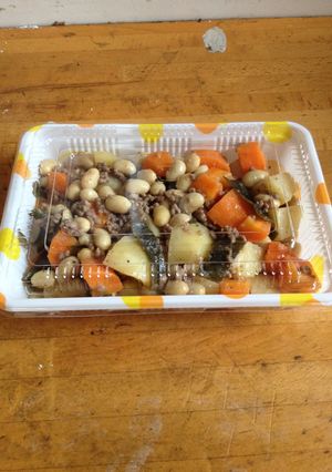根菜と挽肉のマヨ昆布醤油炒め-レシピのメイン写真