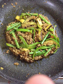 夏野菜と挽肉のインド風炒め-レシピのメイン写真