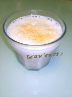 簡単バナナスムージー-レシピのメイン写真