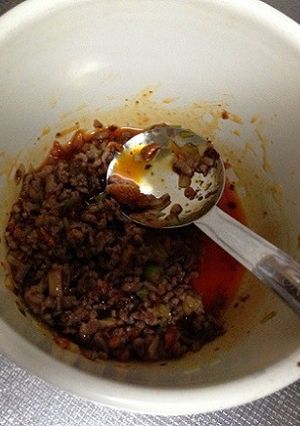 【インフラ】食べるラー油で作る冷し麻婆-レシピのメイン写真