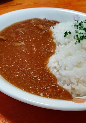 牛すじとすりおろし玉ねぎのカレー-レシピのメイン写真