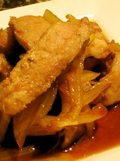3分で☆豚と玉ねぎの甘辛炒め-レシピのメイン写真
