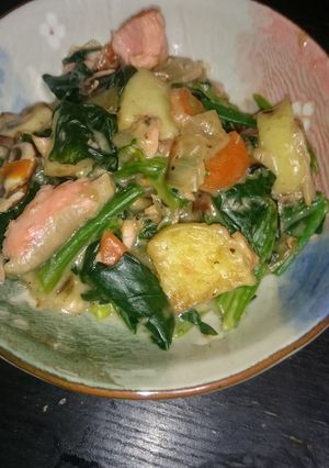 ☆牛乳で簡単♪塩鮭と野菜のクリーム煮☆-レシピのメイン写真