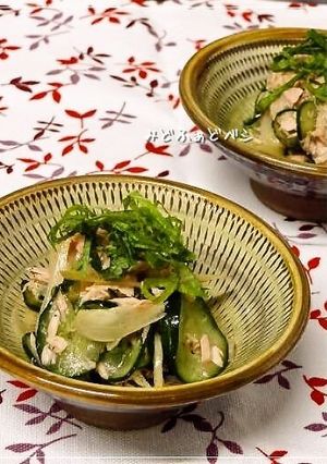 ラッキョウ漬けとツナのレモン酢和え-レシピのメイン写真