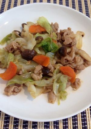 コクうま♪キャベツ＆豚肉の味噌バター炒め-レシピのメイン写真