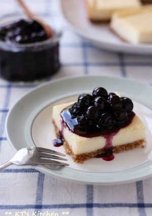 ブルーベリー☆レモンチーズケーキ-レシピのメイン写真
