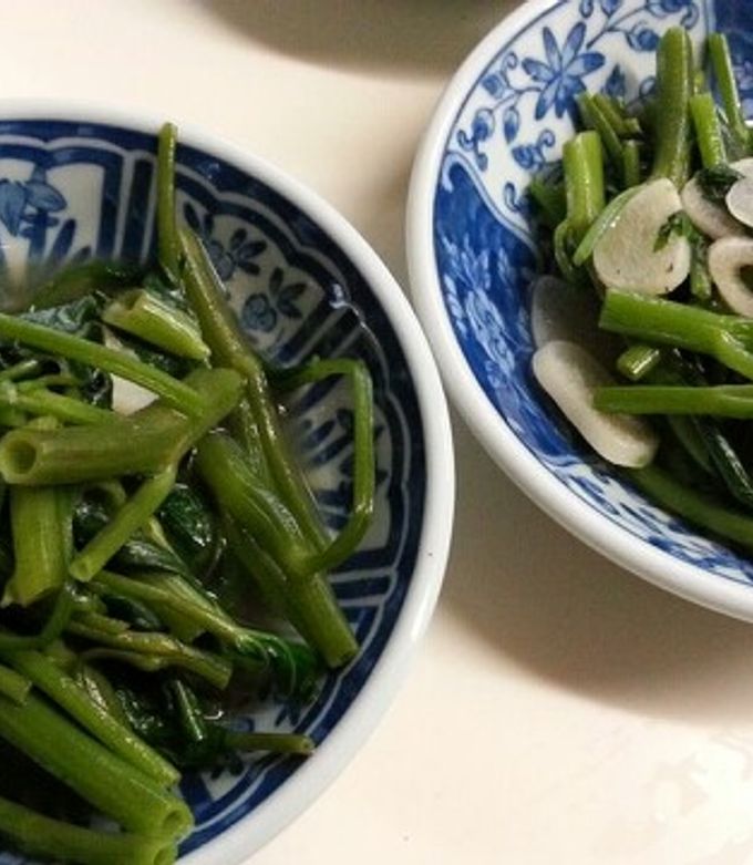 空芯菜のニンニクいため-レシピのメイン写真