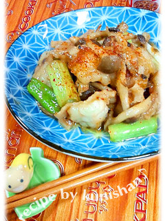 ホルモンのねぎ味噌炒め♪-レシピのメイン写真