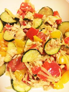 簡単!夏野菜とツナのマリネ-レシピのメイン写真
