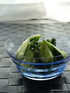 ビニール袋で簡単塩レモンやみつききゅうり-レシピのメイン写真