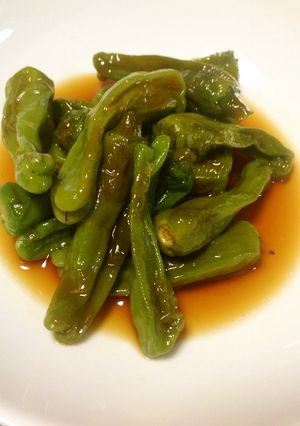 夏の一皿に！ししとうの三杯酢漬け-レシピのメイン写真