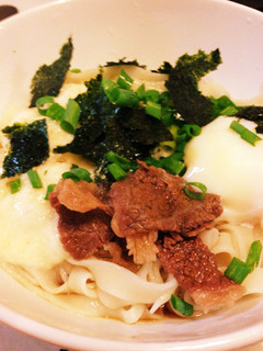 HBでツルツル!手打ちうどん-レシピのメイン写真