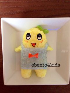 キャラ弁 簡単かわいい ふなっしー-レシピのメイン写真