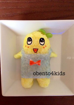 キャラ弁 簡単かわいい ふなっしー-レシピのメイン写真