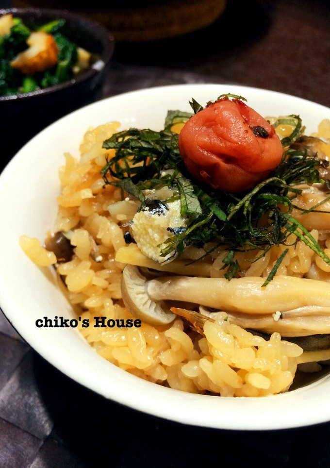 子持ちししゃもときのこの炊き込みご飯-レシピのメイン写真