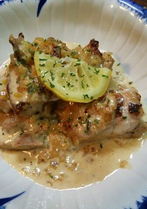 塩レモン活用♪鶏肉の爽やかクリーム煮-レシピのメイン写真