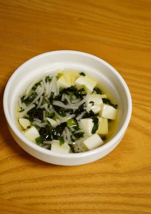 離乳食*後期～『にゅうめん風おすまし』-レシピのメイン写真