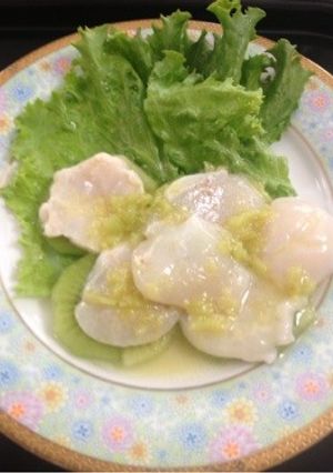 さわやかホタテのキウイソース-レシピのメイン写真
