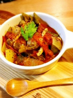 夏野菜ゴロゴロ〜カポナータ★-レシピのメイン写真