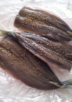 鰯の味醂干し-レシピのメイン写真