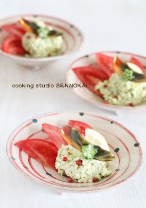 簡単☆トマトの豆腐アボカドサラダ-レシピのメイン写真
