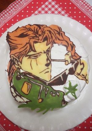 痛チョコで花京院典明痛ケーキ-レシピのメイン写真