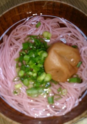 お椀で…サッパリにゅうめん(*^^*)♪-レシピのメイン写真