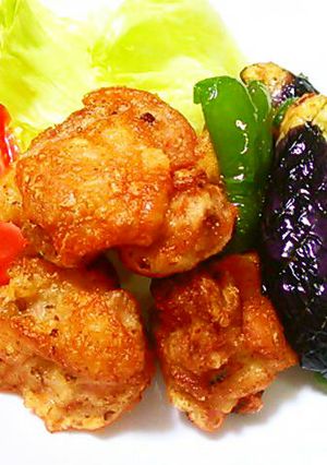 塩レモンで味付け～カリッと夏の塩から揚げ-レシピのメイン写真